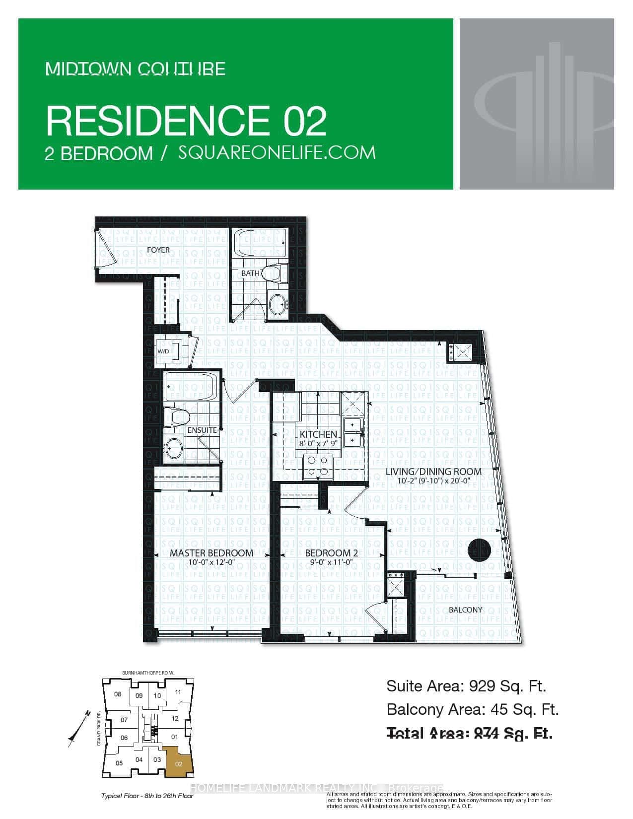 Unit 1602 3985 Grand Park Drive photo 1
