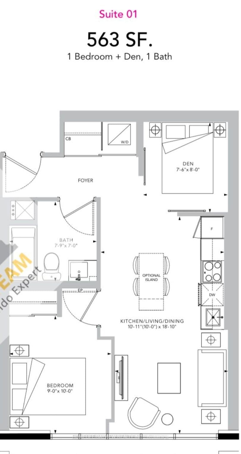 Unit 1301 203 college Street photo 1